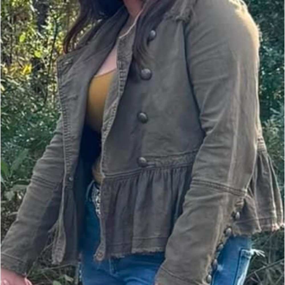 Free People Military Jacket - Picture 2 of 4